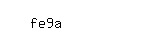 Captcha: fe9a